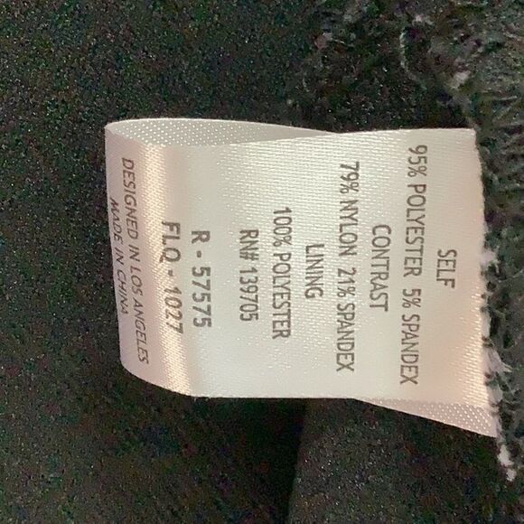 Emerald Sundae Black Cut-Out Dress with Mesh Panels Size L - Picture 6 of 6